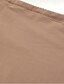 baratos Leggings lisas-Mulheres Calção Leggings Shorts Abotoado Roupa de rua Casual Curto Cintura Alta Tecido Cintura elástica Respirabilidade Com Stretch Férias Rua Roupa Diária Cuticolor Preto Verão Normal