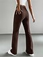 economico Leggings semplici-Per donna Pantaloni Leggings Leggings comodi Casual Allenamento Lunghezza intera Vita Alta Semplice Elastico in vita Traspirabilità Traspirante Elasticizzato Vacanza Streetwear Abbigliamento