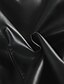cheap Furs &amp; Leathers-Women&#039;s Casual Jacket Warm Comfortable Buttons Fur Collar Fashion Plain Holiday Going out Weekend Single Breasted Regular Turndown Regular Fit Long Sleeve Outerwear Black Fall Winter