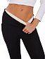 preiswerte Yoga Leggings &amp; Strumpfhosen-Damen Pilates-Leggings Outdoorhosen Sporthosen Tasche Leicht Warm Pilates Fitnessstudio Laufen Hosen Einfarbig Schwarz Hellgrau Übergröße Sport Sportkleidung Mikroelastisch