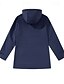 baratos jaqueta ativa-Mulheres Casaco com capuz Jaquetas de chuva impermeáveis Capas de chuva Prova-de-Água Manter Quente Zíper Bolsos Moda Casual Tecido Roupa Diária Final de semana Zíper Longo Com Capuz Normal Manga