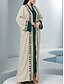preiswerte Bodenlänge-Kleid-Sets Brautmutterkleid Elegant V Ausschnitt Knöchellänge Polyester Langarm mit Spitze 2025