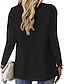 abordables Blazers et Costumes-Femmes Blazer Confortable Respirant Avec Poches Occasionnel Uni Bureau Rue Occasionnel Tenue quotidienne Simple Boutonnage Régulier Col Rabattu Coupe régulière manche longue Vêtements d&#039;extérieur