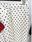 abordables Trajes de pantalón de mamá-Traje de pantalón vestido para la madre de la novia elegante cuello de camisa longitud hasta el tobillo mezcla de algodón manga larga con botones