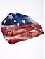 abordables Chapeaux pour femmes-Bonnet cache-cou imprimé drapeau américain pour femme, double usage - style patriotique, polyester doux, taille unique, convient à un usage quotidien, aux activités de plein air et aux célébrations du 4 juillet