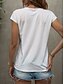 cheap Humor&amp;Quotes Tank Top-Women&#039;s Camisole Tank Top Graphic Geometric Moon Vintage Stylish Classic Sleeveless Short Sleeve V Neck Regular Tops Daily Vacation Wear Print Black White Yellow Red Blue Summer Spring