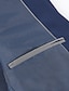 abordables Blazer-Homme Veste blazer Manteau de sport Col cranté Occasionnel Couleur Unie Blazer Pourpre bleu marine Bleu Roi Coupe Standard à boutonnage simple à un bouton