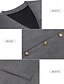 cheap Men&#039;s Waistcoat-Men&#039;s Faux Suede Vest Vest Gilet Suede Vest Outdoor Daily Vintage Spring Fall Pocket Buttons Polyester Comfortable Plain Single Breasted One-button V Neck Regular Fit Black Champagne Navy Blue Dark