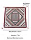cheap Women&#039;s Scarves-Women’s Boho Square Scarf with Tassels – Lightweight Blended Cotton Ethnic Print Shawl for Casual Outfits, Travel and Festivals