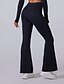 voordelige Yoga leggings en panty&#039;s-Dames Fitness broek Yoga legging sportbroek Lichtgewicht Yoga Fitness Pilates Broeken Zwart Wit Roze Herfst Winter Sport Sportkleding Micro-elastisch