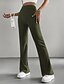 economico Leggings semplici-Per donna Pantaloni Leggings Leggings comodi Casual Allenamento Lunghezza intera Vita Alta Semplice Elastico in vita Traspirabilità Traspirante Elasticizzato Vacanza Streetwear Abbigliamento