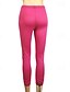 economico Leggings semplici-Per donna Pantaloni Leggings Leggings comodi Streetwear Casual Lunghezza intera Naturale Semplice Elastico in vita Comodo All&#039;aperto Confortevole All&#039;aperto Athleisure Ferie Magenta Grigio scuro