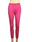 economico Leggings semplici-Per donna Pantaloni Leggings Leggings comodi Streetwear Casual Lunghezza intera Naturale Semplice Elastico in vita Comodo All&#039;aperto Confortevole All&#039;aperto Athleisure Ferie Magenta Grigio scuro