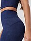 abordables Leggings et collants de yoga-Pantalons de fitness Leggings de yoga pantalon de sport Femmes Évasé Yoga Fitness Pilates Pantalons Automne Hiver Des sports Tenues de Sport Micro-Élastique Bleu Grise