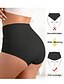 abordables Leggings lisos-Mujer Fajas Fajas Cintura alta Corto Alta cintura Plano Cintura elástica Suave Cómodo Elástico Yoga Rojo oscuro Azur Violeta Negro Verano Primavera Ajustado
