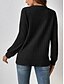 abordables Abrigos &amp; Trench-Mujer Chaqueta casual Transpirable Cómodo De Gran Tamaño Casual Plano Vacaciones Calle Casual Ropa Cotidiana Frente Abierto Regular Sin Cuello Ajuste regular Manga Larga Ropa de calle Negro Verano