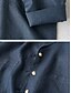 ieftine Bluze simple-sacou damă confortabil respirabil cu buzunar nasturi casual simplu birou stradă casual de zi cu zi cu un singur nasture croială lejeră cu mânecă lungă bluză de exterior bej bleumarin vară toamnă