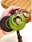 abordables Collier pour femme-Collier pendentif oiseau bohème pour femme – collier long cercle en bois fait main avec breloque en alliage pour les amoureux de la nature, les tenues décontractées ou les cadeaux