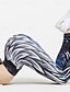 cheap Yoga Leggings &amp; Tights-Women's Capri Leggings Yoga Leggings Tummy Control High Waist Gym Athletic Pilates Bottoms Printing Black Fall Sports Activewear Tight Fit