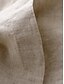 baratos Colete-Mulheres Colete Confortável Respirável Bolsos Botões Casual Tecido Férias Rua Casual Roupa Diária Não Trespassado Curto Decote V Normal Sem Manga agasalhos Branco Cáqui Bege Verão Primavera