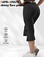 economico -Per donna Pantaloni capri Leggings Leggings comodi Streetwear Casual Lunghezza al polpaccio Vita Alta Leopardo Elastico in vita Stampato Traspirabilità Elasticizzato Vacanza Streetwear Abbigliamento