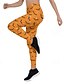 abordables Bas de Halloween-Femmes Pantalons Leggings Streetwear Occasionnel Longueur complète Taille hautePantsHalloween Chauve souris Taille Élastique Imprimé Respirabilité Confortable Élastique Vacances Rue Tenue quotidienne