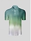 preiswerte Oberteile-Herren poloshirt Grün Kurzarm Shirt Golfkleidung, Kleidung, Outfits, Kleidung