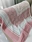abordables Châles et étoles femme-Foulard Carré Écharpes pour femmes Femmes Rue Quotidien Date Gris Noir Rose Écharpe Imprimé