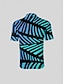 abordables Hauts-Homme T-shirt POLO Bleu Manche Courte Top Tenue de golf Vêtements Tenues Porter des vêtements