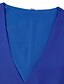 voordelige Bruiloftspakken-Heren Feest Herfstbruiloft Kostuums Marineblauw Koningsblauw Jurken Effen Standaard pasvorm 3-delige set Enkele rij knopen met twee knopen