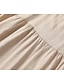 voordelige Boho-jurken-Dames Mini-jurk Boho-jurk Westerse kleding Klassiek Modern Buiten Vakantie Dagelijks Normale pasvorm Effen Lange mouw Spaghettibandjes Abrikoos Zomer