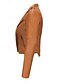 economico Giacche in finta pelle-Per donna Giacca in Ecopelle Confortevole Tasca Cerniera completa Moda Stile da Strada Semplice All&#039;aperto Casual Quotidiano Corto Collo ripiegato Vestibilità regolare Manica Lunga Capispalla Nero