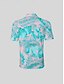 abordables Hauts-Homme T-shirt POLO Bleu Manche Courte Top Tenue de golf Vêtements Tenues Porter des vêtements