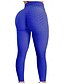 baratos Leggings e collants para ioga-Mulheres Leggings Scrunch Butt Bootcut Compressão abdominal Butt Lift Ioga Ginástica Corrida Meia-calça Preto Branco Rosa claro Elastano Esportes Roupas Esportivas Com Stretch