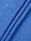 ieftine Tricou casual Henley-Bărbați Tricou Cămașă Henley Tee Top Mânecă scurtă Simplu Modă Designer De Bază Henley Vacanță Stradă Ieșire Vară Kaki Tricou Henley