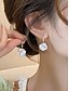 abordables Boucle d&amp;#39;oreille pour femme-Boucles d&#039;oreilles pendantes élégantes en forme de rose pour femme – alliage plaqué or avec pétales nacrés, style vintage romantique, idéales pour les mariages, les fêtes et les occasions formelles