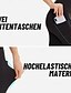 economico Leggings semplici-Per donna Pantaloni Eleganti Leggings Collant Atletico Lunghezza intera Vita Alta Semplice Tasche Laterali Comodo Sollevamento glutei Controllo addominale Yoga Casual Quotidiano Nero Rosa Borgogna
