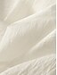 economico Pantaloni in lino e cotone semplici-Per donna Pantaloni in cotone e lino Chinos Stile Etnico Essenziale Casual Lunghezza intera Vita Alta Floreale Ricamato Tasca Elastico in vita Comodità All&#039;aperto Micro-elastico Vacanza Streetwear