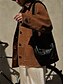 billige Kåper og trenchcoats-Dame Frakk Bekvem Lomme Knapper Mote Gate stil عادي utendørs Fritid / hverdag Normal Aftæpning Normal Langermet Yttertøy Brun Vår Høst