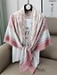 abordables Châles et étoles femme-Foulard Carré Écharpes pour femmes Femmes Rue Quotidien Date Gris Noir Rose Écharpe Imprimé