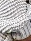 preiswerte Sweaterjacken-Damen Pullover Strickjacke Mode Einfarbig Gerippt V Ausschnitt Knöpfe Gestrickt Langarm Lange Oberteile Stricken Outdoor Täglich Aprikose Herbst
