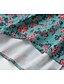 preiswerte Ausgefallene Kleider-Damen Minikleid Unterkleid Boho-Kleid Westernkleid Mode Klassisch Modern Outdoor Urlaub Ferien Normale Passform Blume Ärmellos Spaghettiträger Grün Sommer