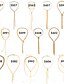 billige Kvinders halskæde-Elegant metal lariat choker halskædesæt til kvinder - minimalistisk guld &amp;Sølv Y-formet kædesmykke til damer, perfekt til fester, date-aftener og aftenoutfits