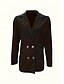 abordables Blazers et Costumes-Femmes Blazer Confortable Respirant Boutons Mode Moderne Uni Travail Quotidien Régulier Col Rabattu Coupe régulière manche longue Vêtements d&#039;extérieur Noir Blanche Rose Claire Printemps Automne