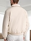 preiswerte Lässige Jacken-Herren Leichte Jacke Freizeitjacke Urlaub Täglich Tasche Frühling Herbst Einfach Mode Klassisch Revers Regulär Schwarz Marineblau Beige Jacken