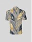 abordables Hauts-Homme T-shirt POLO Bleu de minuit Manche Courte Top Tenue de golf Vêtements Tenues Porter des vêtements