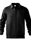 abordables Vestes Décontractées-Homme Veste Légère Veste Décontractée Vacances Quotidien Respirant Avec Poches Jacquard Printemps Automne Uni Mode Classique Revers Régulier Noir Blanche bleu marine Kaki Gris Claire Veste