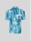 abordables Hauts-Homme T-shirt POLO Bleu Manche Courte Top Tenue de golf Vêtements Tenues Porter des vêtements