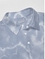 abordables Hauts-Homme T-shirt POLO Bleu Manche Courte Top Tenue de golf Vêtements Tenues Porter des vêtements