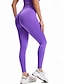 baratos Leggings e collants para ioga-Mulheres Legging Capri Leggings de ioga Compressão abdominal Cintura Alta Academia Exercite-se Esportivo Calças Côr Sólida Preto Branco Azul Outono Esportes Roupas Esportivas Ajuste justo